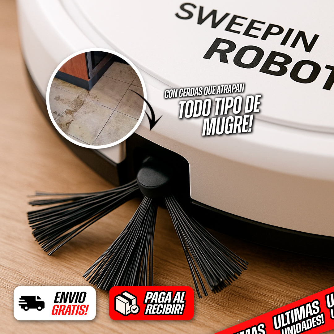 🤖SWEEPIN' PRO™ - EL ROBOT QUE LO HACE TODO POR TI ✅