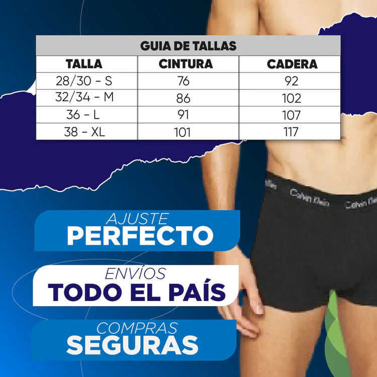 Pack Premium 6 Boxers CK + Regalo: 🎁¡6 Medias GRATIS por Tiempo Limitado!🎁+ ENVIO GRATIS🔥