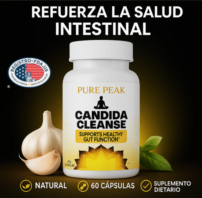 CÁNDIDA CLEANSE🌼 - LIBÉRATE DE LA HINCHAZÓN, LOS GASES Y LA FATIGA || 🎁OBSEQUIO SORPRESA+ ENVIO GRATIS🎁