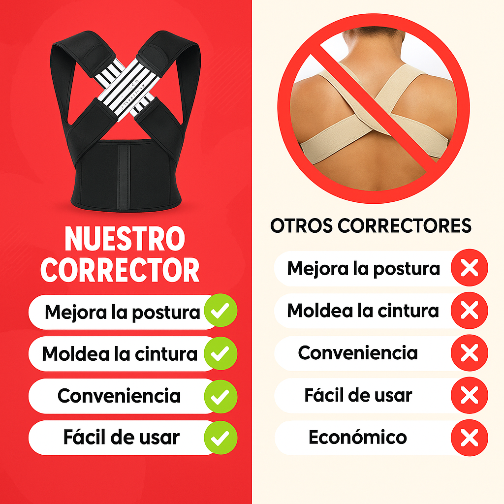 Corrrector de Postura || PAGA 1 LLEVA 2 🎁 + ENVIO GRATIS
