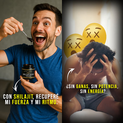Shilajit Pura del Himalya|| 2 obsequios sorpresa🎁+ EBOOK GRATIS + 87 Minerales Vitales CON REGISTRO INVIMA
