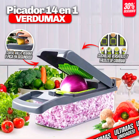 VERDUMAX™ – PICADOR DE PRECISIÓN 14 FUNCIONES EN 1