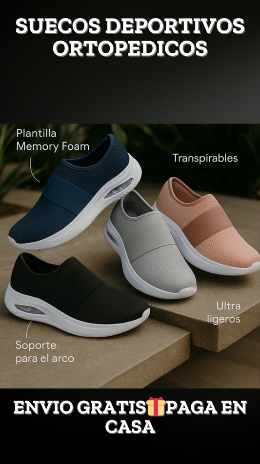 Sueco Deportivo Ortopedico✅ + ENVIO GRATIS🎁